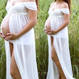 Maternity photography gown